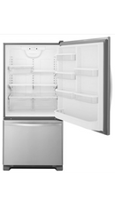 Whirlpool WRB329RFBM 19 cu. ft. Bottom-Freezer Refrigerator with Freezer Drawer