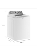 Maytag-MVW5430MW 5.5Cu.Ft Top Load Washer With Extra Power