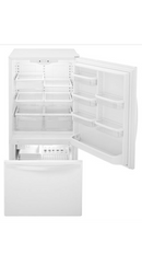 Whirlpool WRB329DFBW 19 cu. ft. Bottom-Freezer Refrigerator with Freezer Drawer
