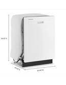 Whirlpool-WDP540HAMW 55 dBA Quiet Dishwasher with Boost Cycle and Pocket Handle