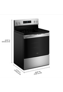 Whirlpool- YWFES4530SZ 30-inch Electric Range with Air Cooking Technology
