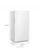 Whirlpool- WZF34X16DW 16 Cu.ft Upright Freezer