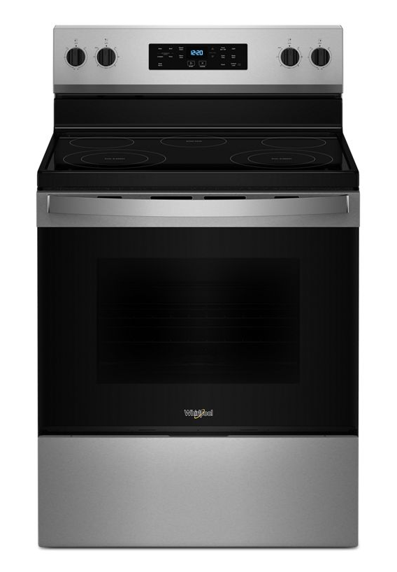 Whirlpool YWFES3330R 30-inch Electric Range with Steam Clean