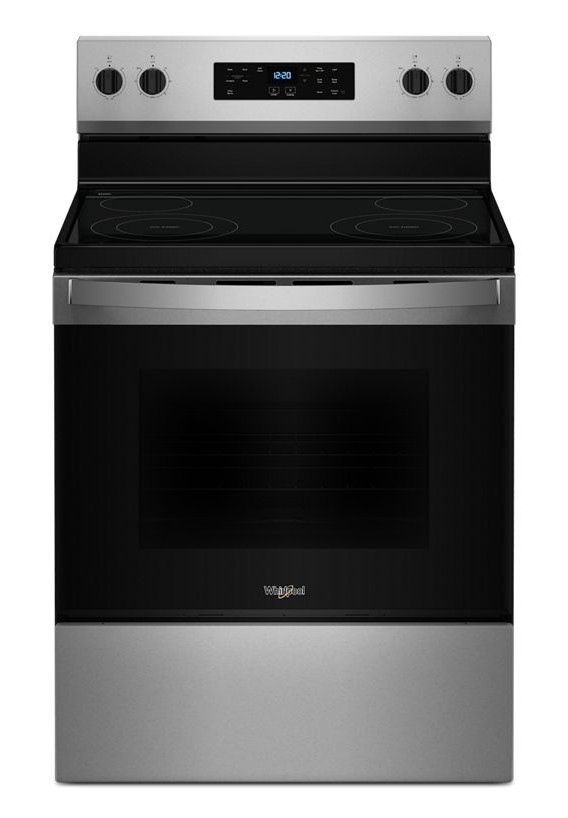 Whirlpool YWFES3530RS 30-inch Electric Range with 4 Elements