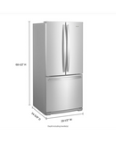 Whirlpool-WRF560SFH 30" French Door Fridge