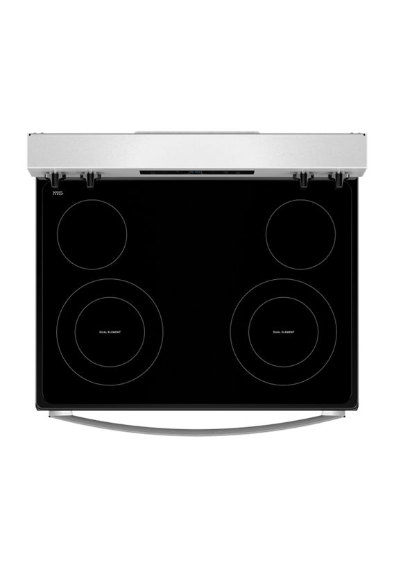 Whirlpool YWFES3530RS 30-inch Electric Range with 4 Elements