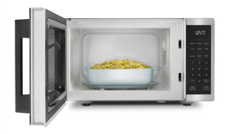 Whirlpool - WMCS3019RS 0.9 cu. ft. Stainless Steel Countertop Microwave With Steam Clean - 900 watt