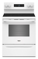 Whirlpool - YWFE5730SW 30-Inch Electric Range with Air Cooking Technology