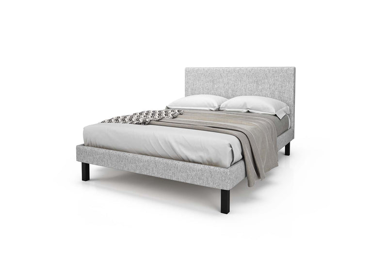 Breeze Deluxe Platform Bed Assembly With Headboard- Beaudoin