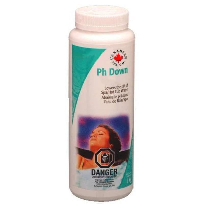 pH Down 1kg/2.2lb (ka-10160)- Great Lakes Hot Tubs