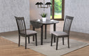 Delfini 42" Round Leg Table w/ 2x 8" drop leaves- Winners Only
