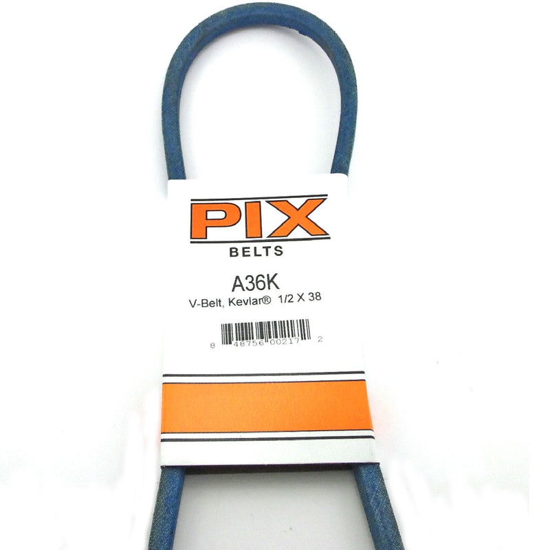 PX-A36K Belt 1/2 X 38 Kevlar