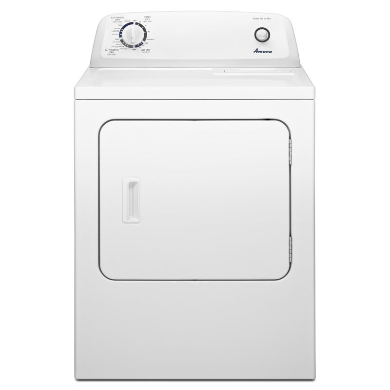 Amana-YNED4655EW 6.5 Cu.Ft. Top Load Electric Dryer