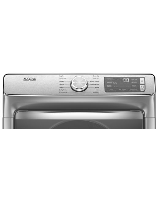 Maytag-YMED8630HC 7.3 cu. ft. Smart Front Load Electric Dryer Extra Power and Advanced Moisture Sensing