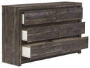 Vay Bay Six Drawer Dresser and Mirror (B7011-31/B7011-36) Ashley Furniture NLA