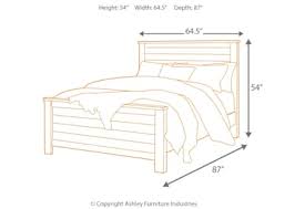 Willowton Queen Panel Bed (B267B8) Ashley Furniture
