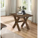 Live Edge Occasional Tables Oak Finish-5020