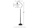 Makeika Floor Lamp-Ashley Furniture (L207181)