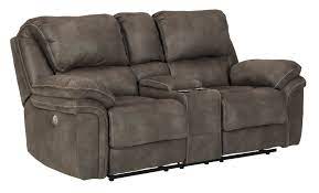 Trementon Reclining Loveseat with Console (8090296) Ashley Furniture