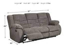 Tulen Reclining Sofa (9860688) Ashley Furniture