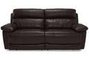Finley Leather Match Power Reclining Sofa-Chocolate (41134) Palliser