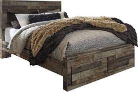 Derekson Queen Panel Bed with 2 Storage Drawers (B200B13) Ashley Furniture